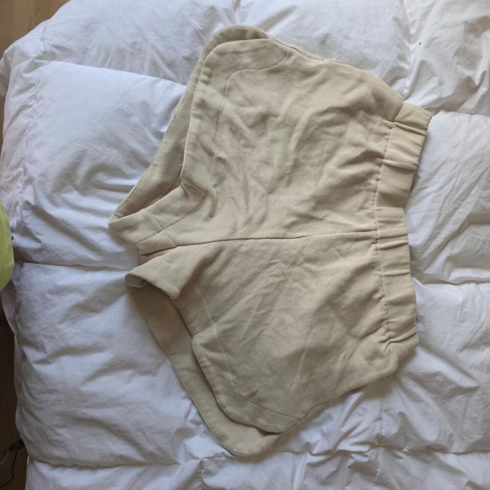Unbranded Women's Cream and Tan Shorts